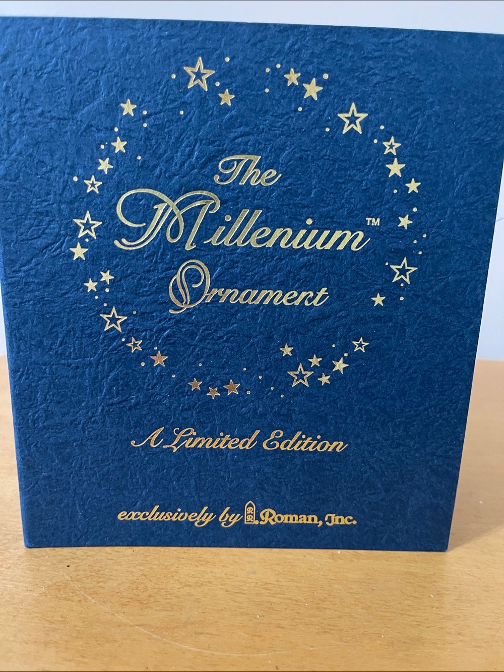 The Millenium Ornament - Navy Blue & Gold Limited Edition